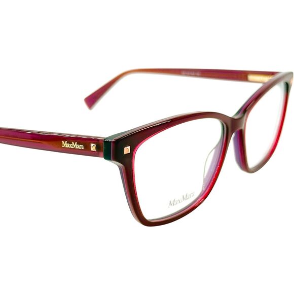 Max Mara MM1407 Womens Plastic Eyeglass Frame MUI Fuchsia  53-15 main image 5